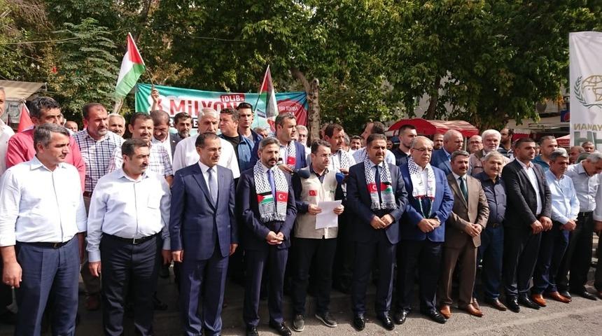 Filistin’e destek çağrısı yapıldı