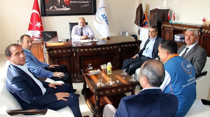 Başkan &Ccedil;elik: "AFAD &ccedil;alışanlarının problemlerini dinliyoruz"