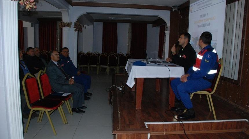 Servis şof&ouml;rlerine eğitim