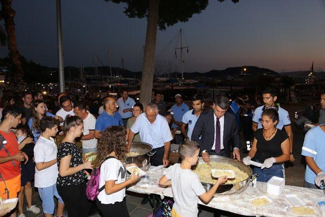 Kaş Yarımadaton törenle başladı