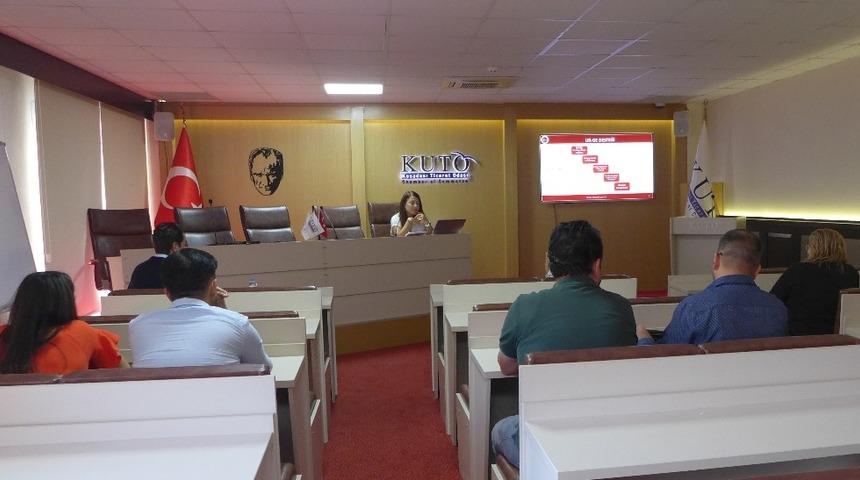 Kuşadası Ticaret Odası&rsquo;nda dış ticaret bilgilendirme semineri yapıldı