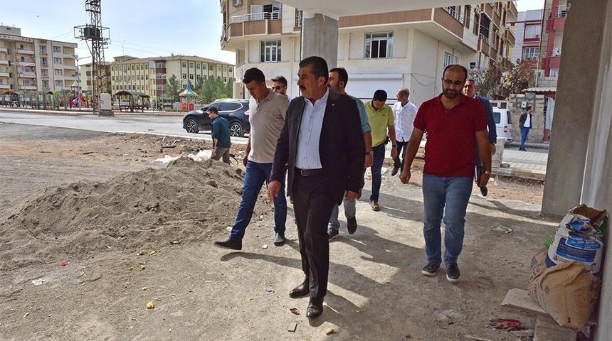 Ceylanpınar&rsquo;da 15 Temmuz K&uuml;lt&uuml;r Evi &ccedil;alışmaları devam ediyor