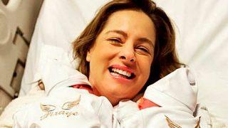 Doğa Rutkay ikizlerinin yüzünü ilk kez gösterdi! İşte Piraye ve Rutkay Kerim!