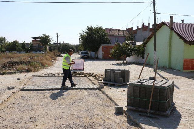 Germencik İstasyon Mahallesi’nde çalışmalar sürüyor