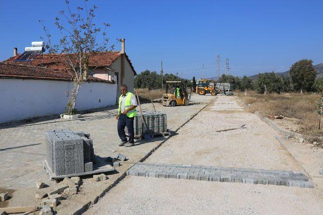 Germencik İstasyon Mahallesi’nde çalışmalar sürüyor