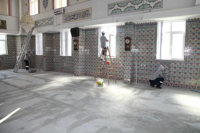 Odunpazarı Belediyesi cami temizliklerine devam ediyor