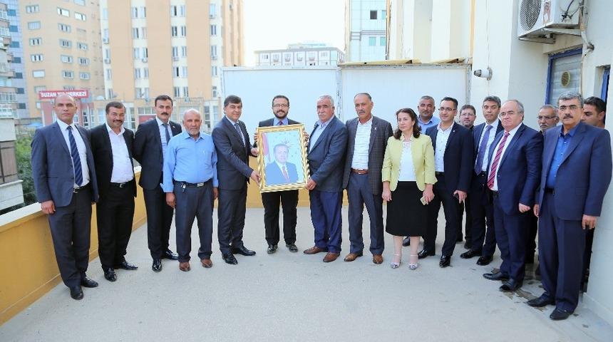 Fadıloğlu&rsquo;ndan Ziraat Odası&rsquo;na ziyaret