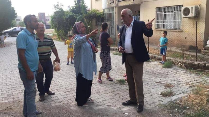 Başkan Seyfi Dingil &ccedil;alışmaları yerinde inceledi