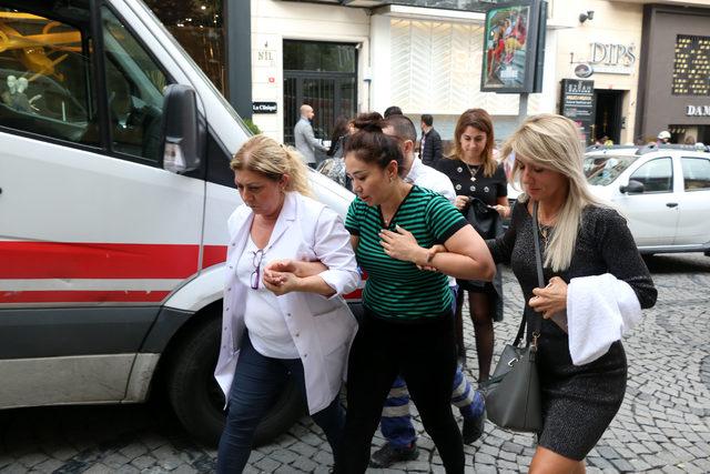 Nişantaşı nda g&uuml;zellik salonunda yangın paniği 2