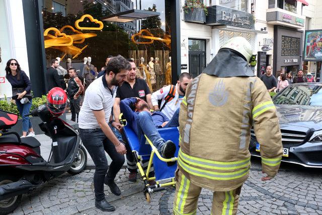 Nişantaşı nda g&uuml;zellik salonunda yangın paniği 4