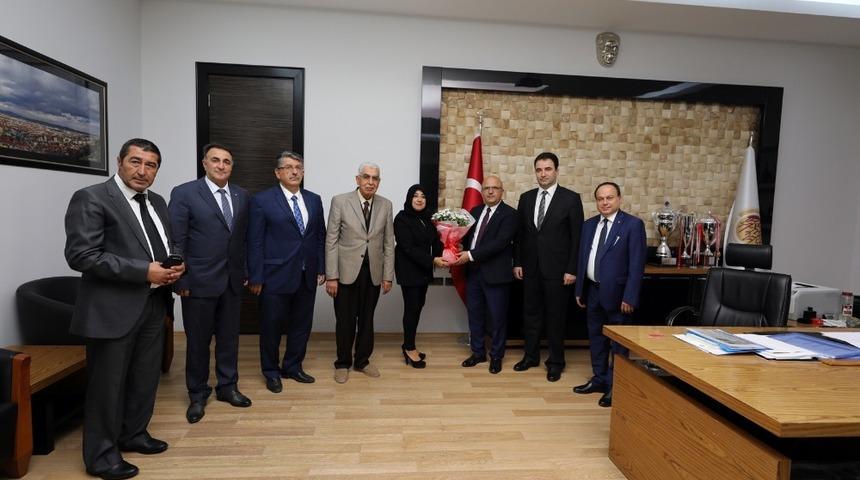 Afyonkarahisar Basın Yayın Derneği&rsquo;nden Başkan &Ccedil;oban&rsquo;a ziyaret