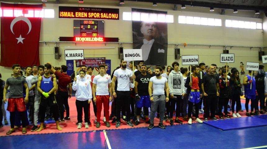 Bitlis’te Türkiye Wushu Kung Fu turnuvası düzenlendi