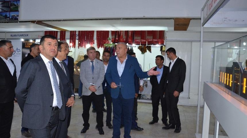 Erzurum Günlerinde Çat Belediyesinin standı ilgi gördü