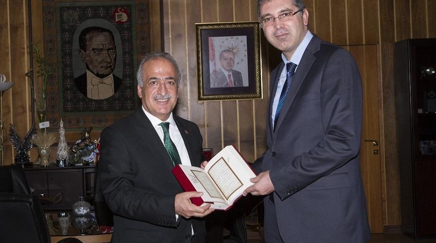 Başsavcı B&ouml;l&uuml;kbaşı&rsquo;ndan Rekt&ouml;r &Ccedil;omaklı&rsquo;ya ziyaret