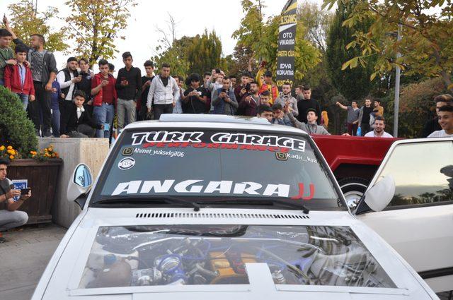 Ankara da sergilenen modifiye araçlar yoğun ilgi gördü 1