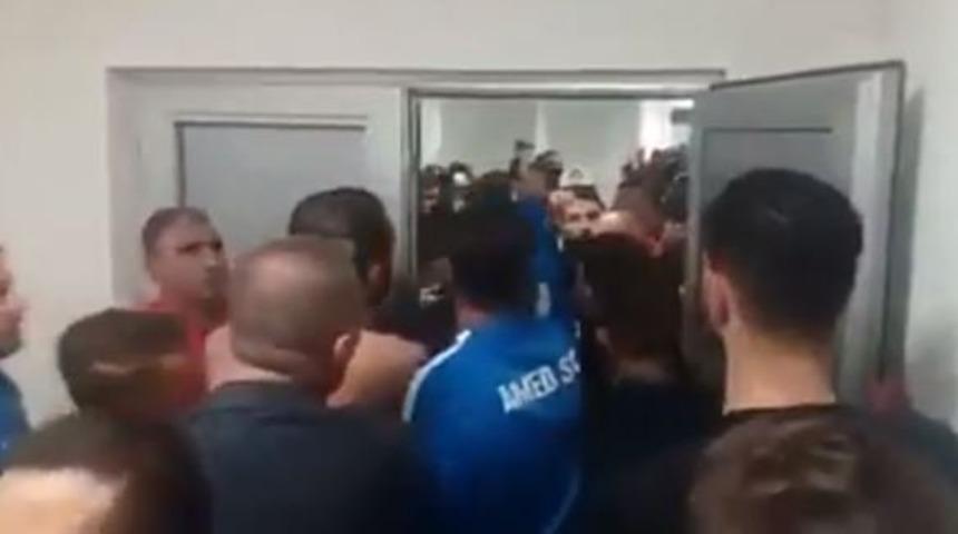 Sakaryaspor- Amedspor ma&ccedil;ı sonrası ortalık karıştı! 