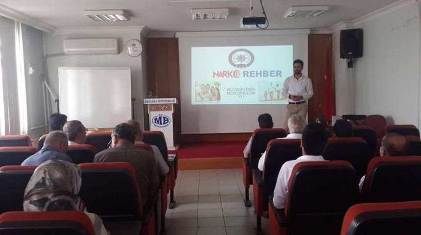 Adıyaman&rsquo;da Narko Rehber projesi anlatıldı