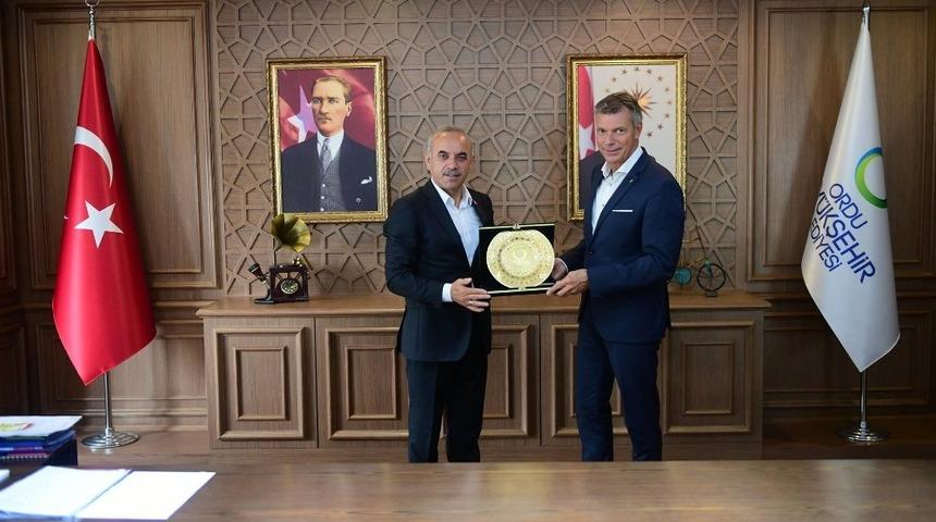 Alman Recklinghausen Belediye Başkanı Ordu&rsquo;da