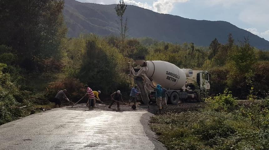 Pınarbaşı&rsquo;nda sıcak asfalt &ccedil;alışmaları başladı
