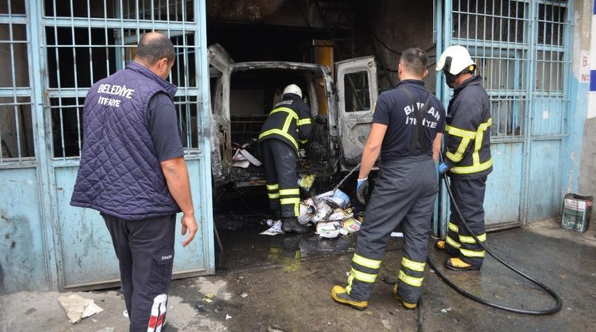 İş yerindeki ara&ccedil; k&uuml;l oldu