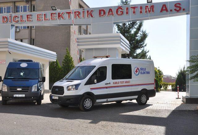 Dicle Elektrik’in kablo test araçları görevde