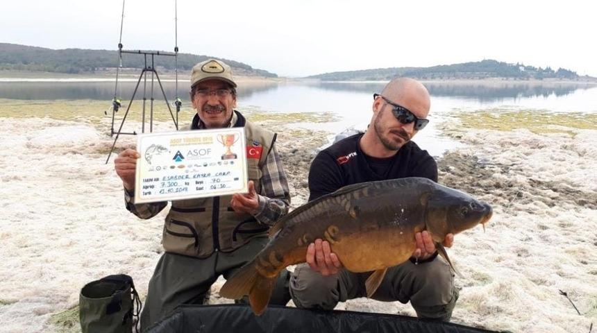 Balık yarışmasında ESABDER&rsquo; e kupa