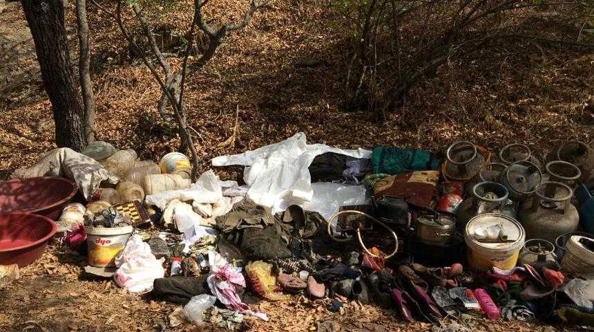 Hizan&rsquo;da sığınak ve EYP malzemesi bulundu