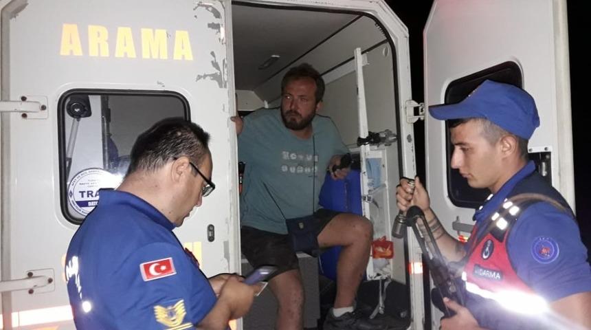 Dat&ccedil;a&rsquo;da doğa y&uuml;r&uuml;y&uuml;ş&uuml;nde kaybolan şahıs bulundu