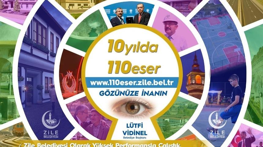 Başkan Vidinel, &ldquo;10 Yılda 110 Eser&rdquo; Projelerini Sundu