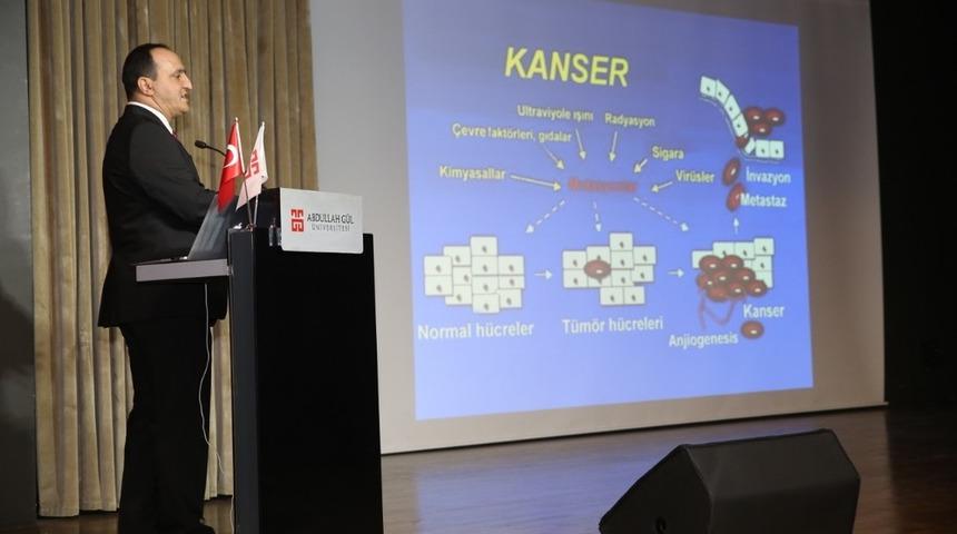 AG&Uuml;&rsquo;de &ldquo;&Ccedil;ocukluk &Ccedil;ağı Kanserleri ve G&uuml;ncel Yaklaşımlar&rdquo; Konferansı