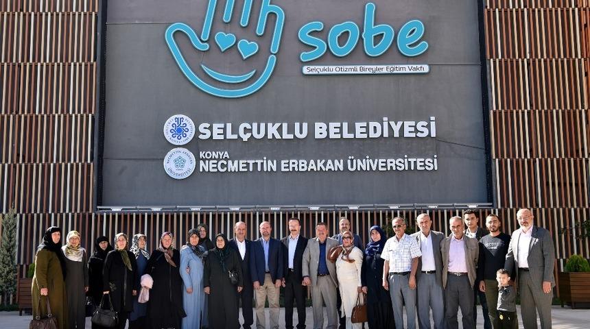 Şehit aileleri SOBE&rsquo;yi gezdi