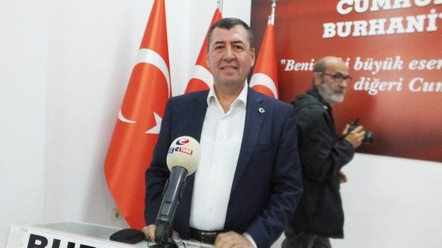 Burhaniye’de Erdil belediye başkanlığı için aday adayı oldu