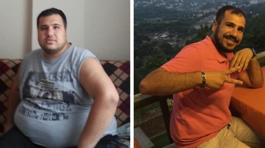 Kilosu ile dalga ge&ccedil;en kız arkadaşa inat 120 kilo verdi