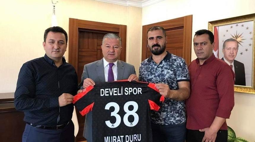 Develispor&rsquo;dan Kaymakam Duru&rsquo;ya ziyaret