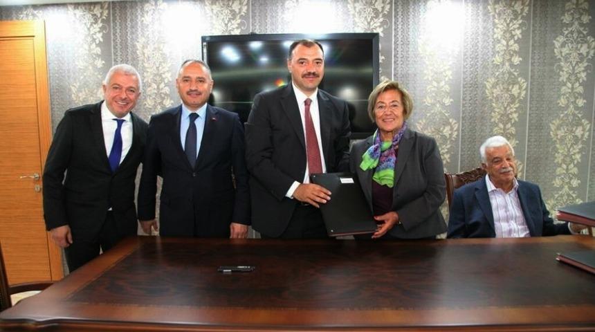 32 derslikli okul i&ccedil;in protokol imzalandı