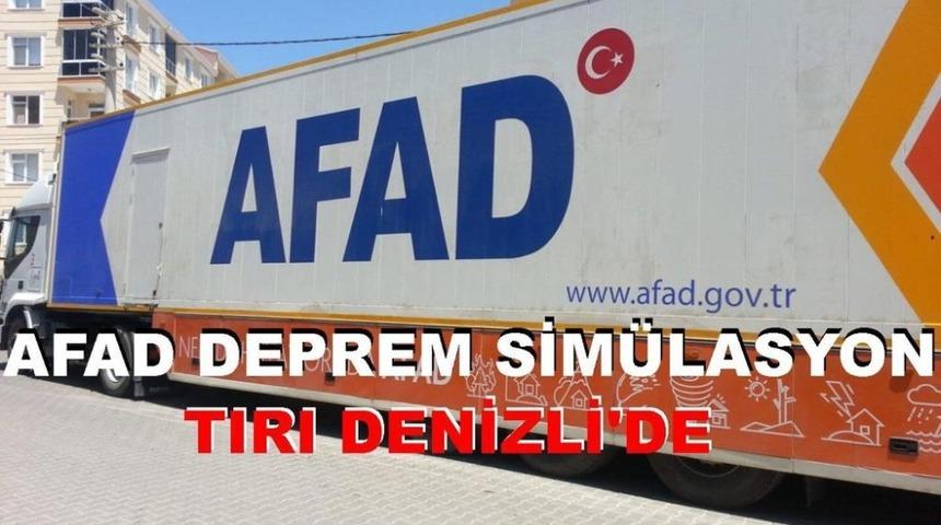 AFAD tırı Denizli&rsquo;ye gelecek