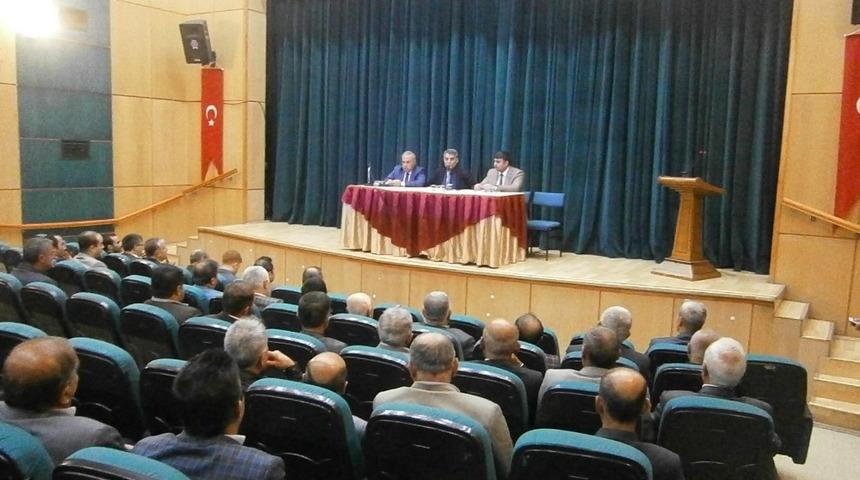 Tatvan&rsquo;da &ldquo;Muhtarlar&rdquo; toplantısı