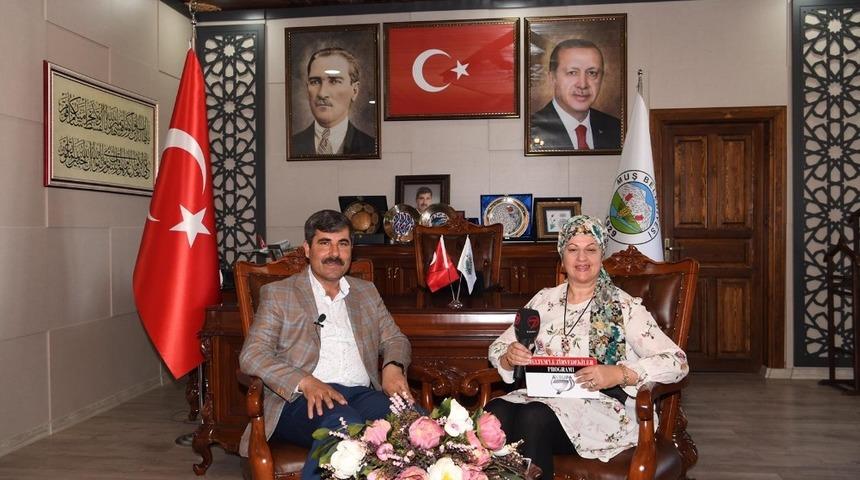 Başkan Asya, &ldquo;Meltem&rsquo;le Zirvedekiler&rdquo; programına konuk oldu