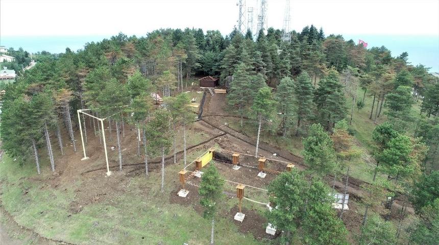 Gen&ccedil;ler ve &ccedil;ocuklar bu parkta maceraya doyacak