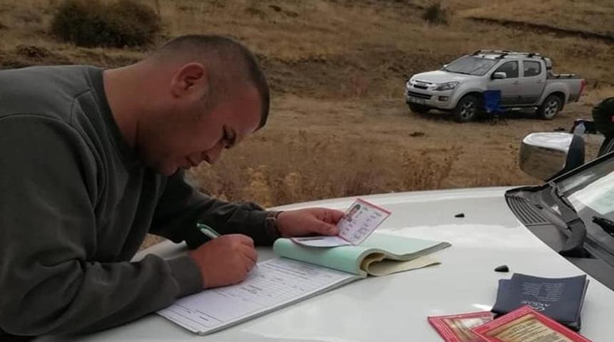 Kırıkkale&rsquo;de izinsiz av yapan 24 kişiye ceza kesildi