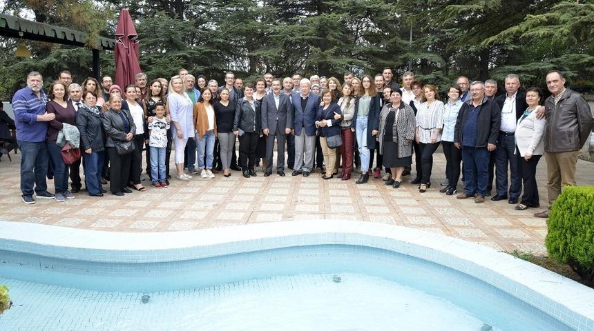 Başkan Ata&ccedil;, Muhacir Dernekleri Federasyonu&rsquo;na bağlı derneklerin &uuml;yeleri ile buluştu