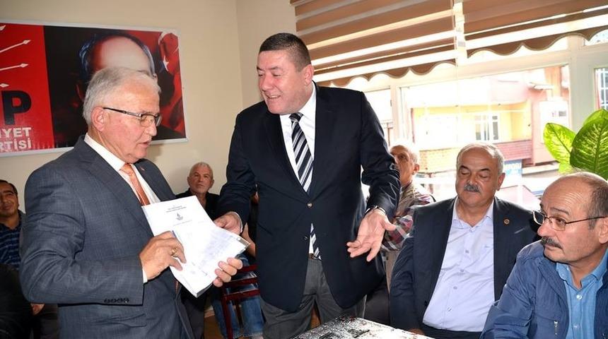 Başkan Tekin, adaylık başvurusunu yaptı