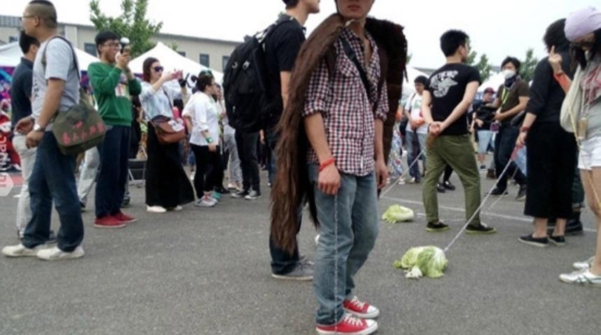 B&ouml;yle Adet mi Olur Dedirten Serilerden: Lahana Gezdirmece (4 Fotoğraf)