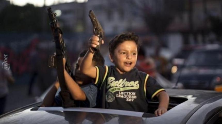 Ateşkes &Ouml;ncesi ve Sonrası Gazze Fotoğrafları