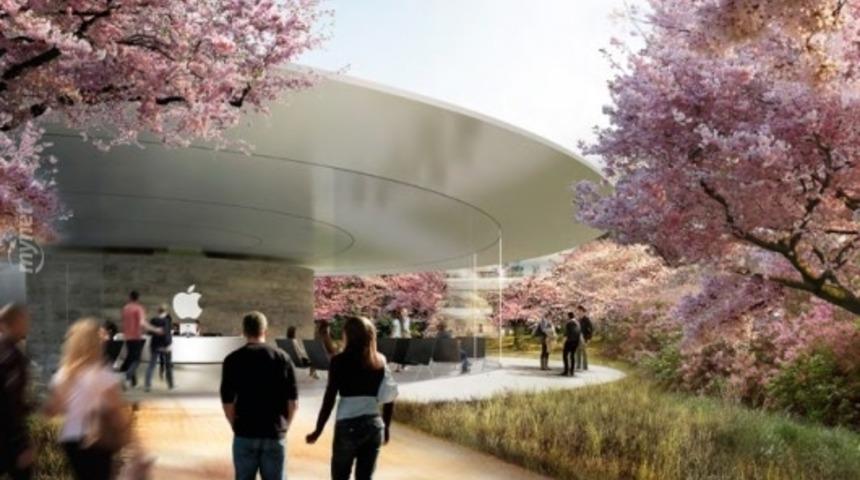 Apple'ın Yeni Kamp&uuml;s&uuml;ne Kuş Bakışı!