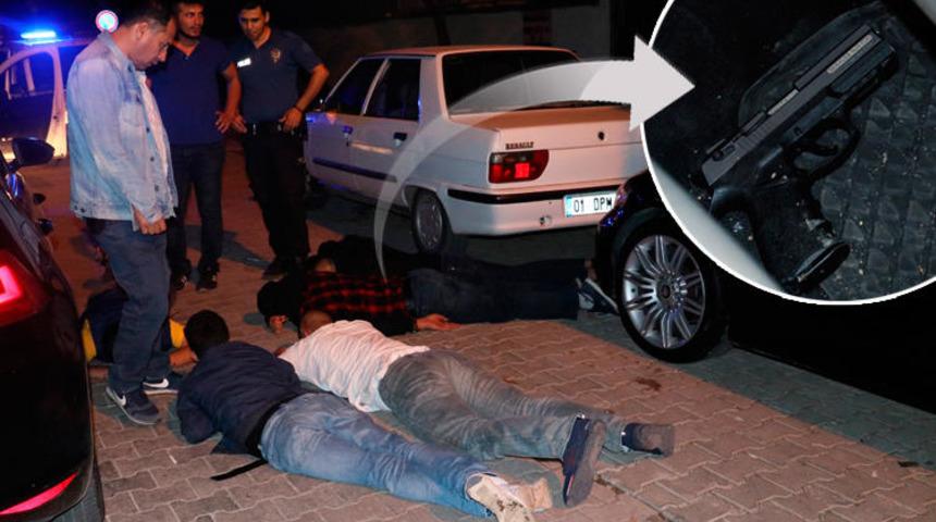 Adana&rsquo;da ilgin&ccedil; olay! &lsquo;Tabanca senin' diye birbirlerini su&ccedil;ladılar