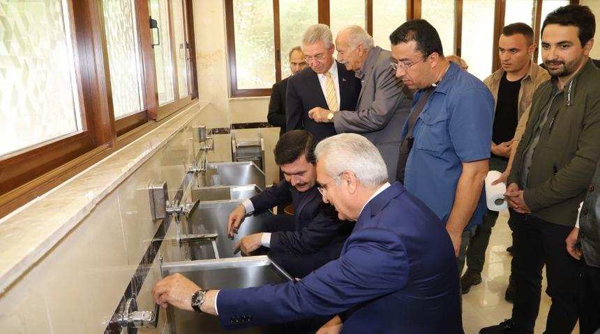 Boyacılar Camii sosyal tesisinin a&ccedil;ılışı yapıldı