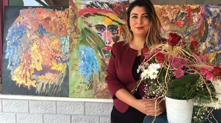 Matematiğin stresini fır&ccedil;ayla atan mali m&uuml;şavir sergi a&ccedil;tı