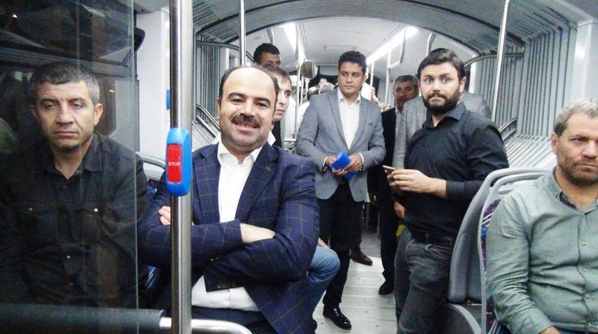 Şanlıurfa’da trambüs test sürüşüne başlandı