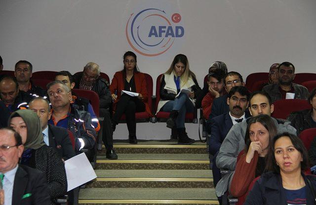 AFAD Erzurum’da (KBRN) Farkındalık Eğitimi